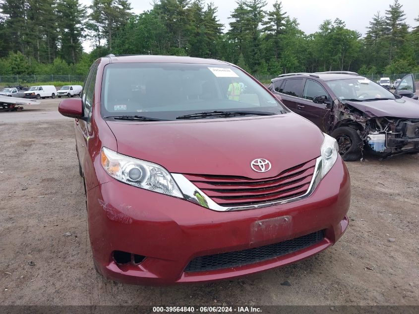 2016 Toyota Sienna Le 7 Passenger VIN: 5TDJK3DC4GS142976 Lot: 39564840