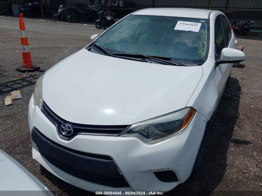 2014 Toyota Corolla L VIN: 2T1BURHE2EC218259 Lot: 39564845