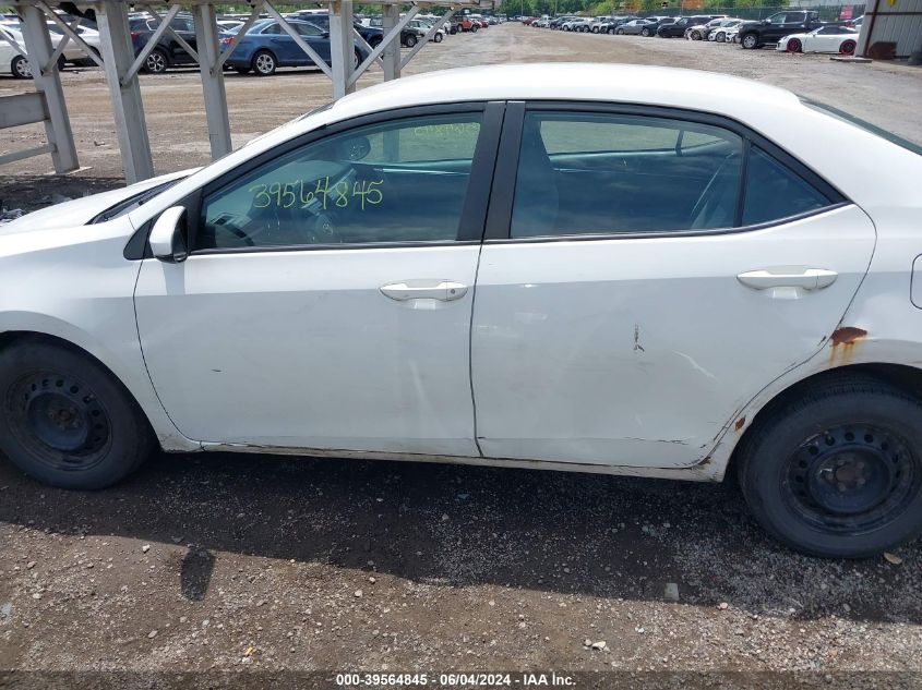 2014 Toyota Corolla L VIN: 2T1BURHE2EC218259 Lot: 39564845