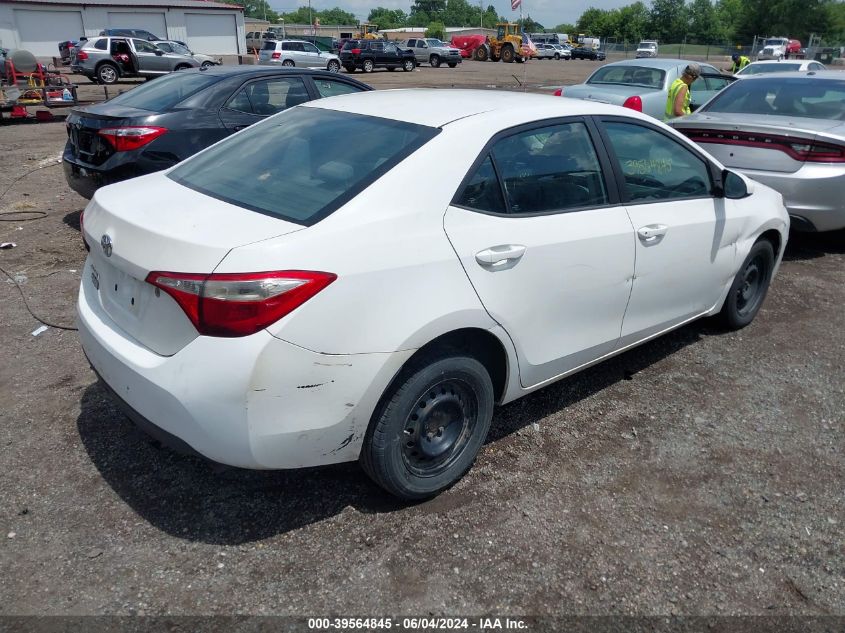 2014 Toyota Corolla L VIN: 2T1BURHE2EC218259 Lot: 39564845