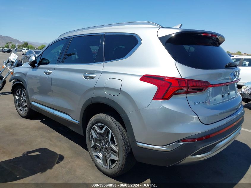 2022 Hyundai Santa Fe Limited VIN: 5NMS44AL9NH372845 Lot: 39564853