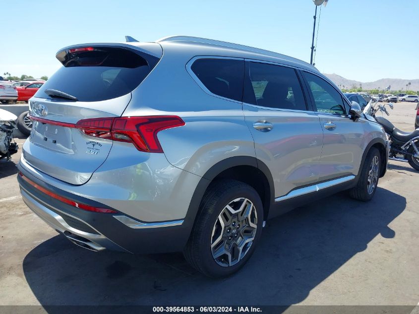 2022 Hyundai Santa Fe Limited VIN: 5NMS44AL9NH372845 Lot: 39564853