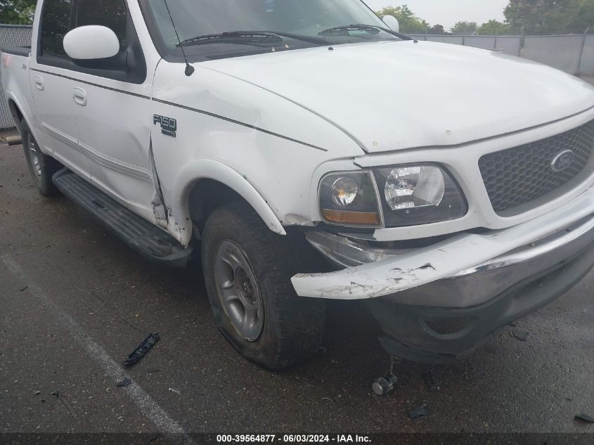 2001 Ford F-150 King Ranch Edition/Lariat/Xlt VIN: 1FTRW08L11KA84422 Lot: 39564877