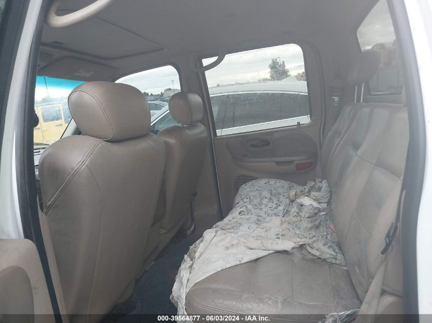 2001 Ford F-150 King Ranch Edition/Lariat/Xlt VIN: 1FTRW08L11KA84422 Lot: 39564877