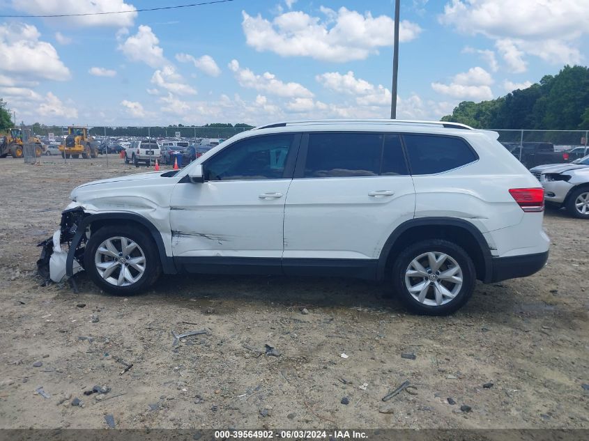 2018 Volkswagen Atlas VIN: 1V2DR2CA2JC520982 Lot: 39564902