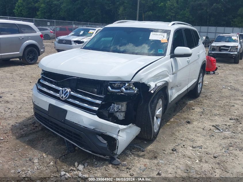 2018 Volkswagen Atlas VIN: 1V2DR2CA2JC520982 Lot: 39564902