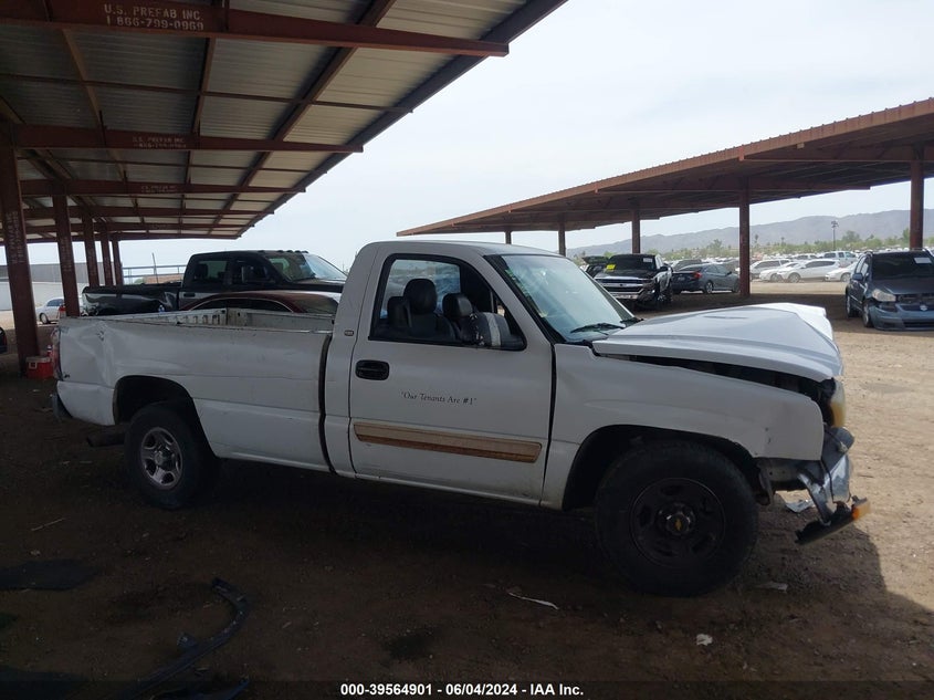 2004 Chevrolet Silverado 1500 Work Truck VIN: 1GCEC14X44Z282607 Lot: 39564901