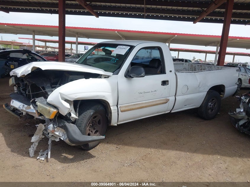 2004 Chevrolet Silverado 1500 Work Truck VIN: 1GCEC14X44Z282607 Lot: 39564901