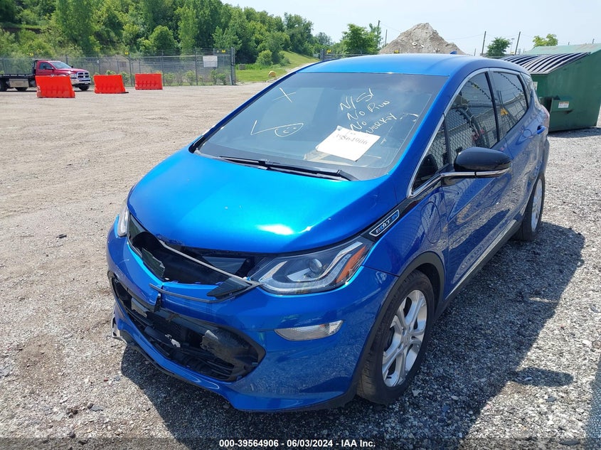 2017 CHEVROLET BOLT EV LT - 1G1FW6S04H4189063