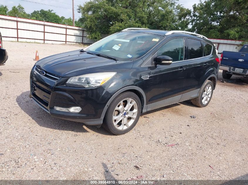 2014 Ford Escape Titanium VIN: 1FMCU0JX0EUC66921 Lot: 39564910