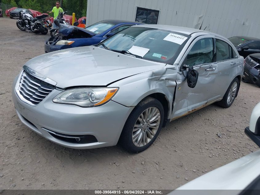 2012 Chrysler 200 Limited VIN: 1C3CCBCBXCN101782 Lot: 39564915