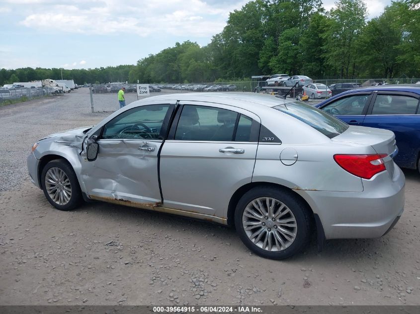 2012 Chrysler 200 Limited VIN: 1C3CCBCBXCN101782 Lot: 39564915
