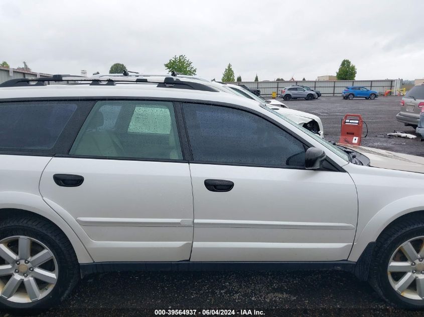 2008 Subaru Outback 2.5I/2.5I L.l. Bean Edition VIN: 4S4BP61C787356203 Lot: 39564937