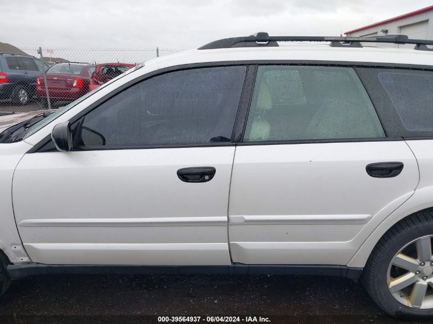2008 Subaru Outback 2.5I/2.5I L.l. Bean Edition VIN: 4S4BP61C787356203 Lot: 39564937