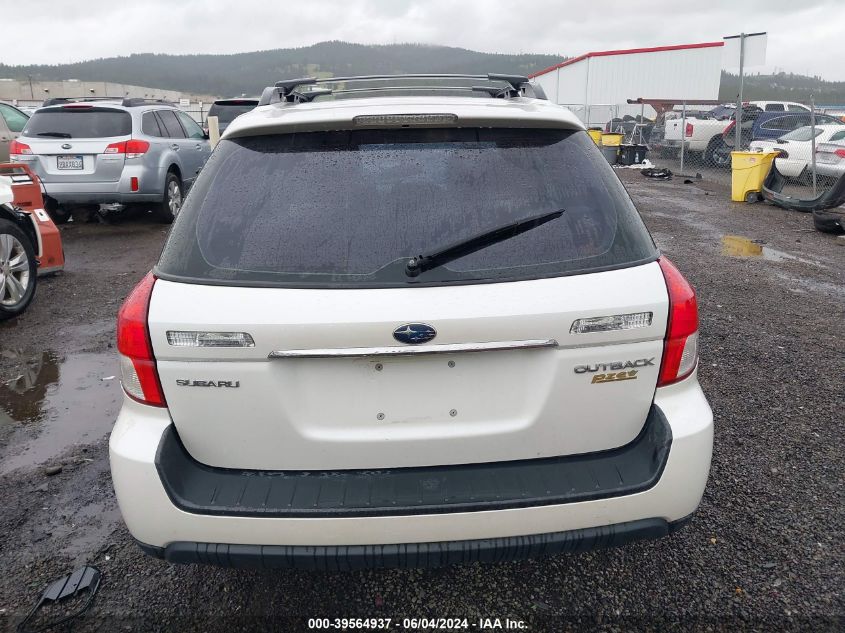 2008 Subaru Outback 2.5I/2.5I L.l. Bean Edition VIN: 4S4BP61C787356203 Lot: 39564937