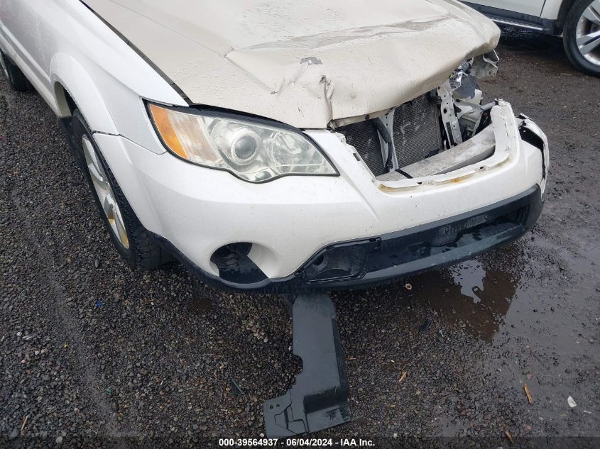 2008 Subaru Outback 2.5I/2.5I L.l. Bean Edition VIN: 4S4BP61C787356203 Lot: 39564937