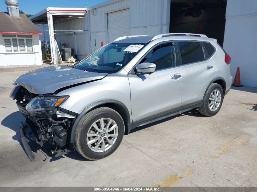 2017 Nissan Rogue Sv VIN: KNMAT2MT1HP554291 Lot: 39564946