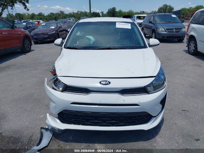 2021 Kia Rio Lx VIN: 3KPA24ADXME403357 Lot: 39564949