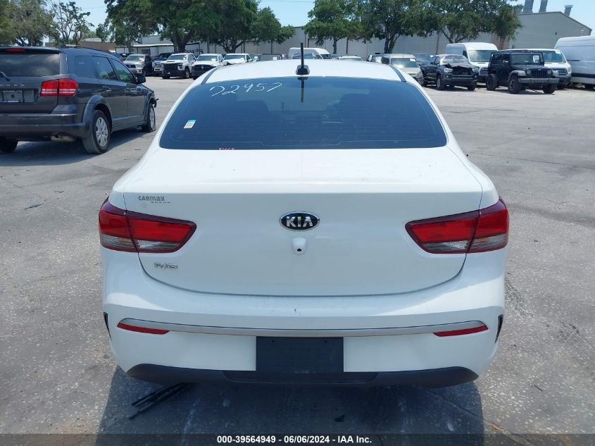 2021 Kia Rio Lx VIN: 3KPA24ADXME403357 Lot: 39564949