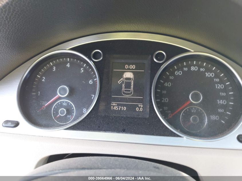 2009 Volkswagen Cc Luxury VIN: WVWHL73C39E548390 Lot: 39564966