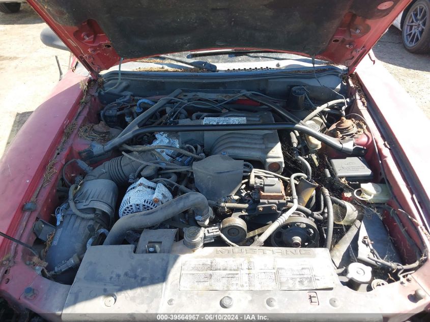 1994 Ford Mustang Gt VIN: 1FALP45T1RF230052 Lot: 39564967