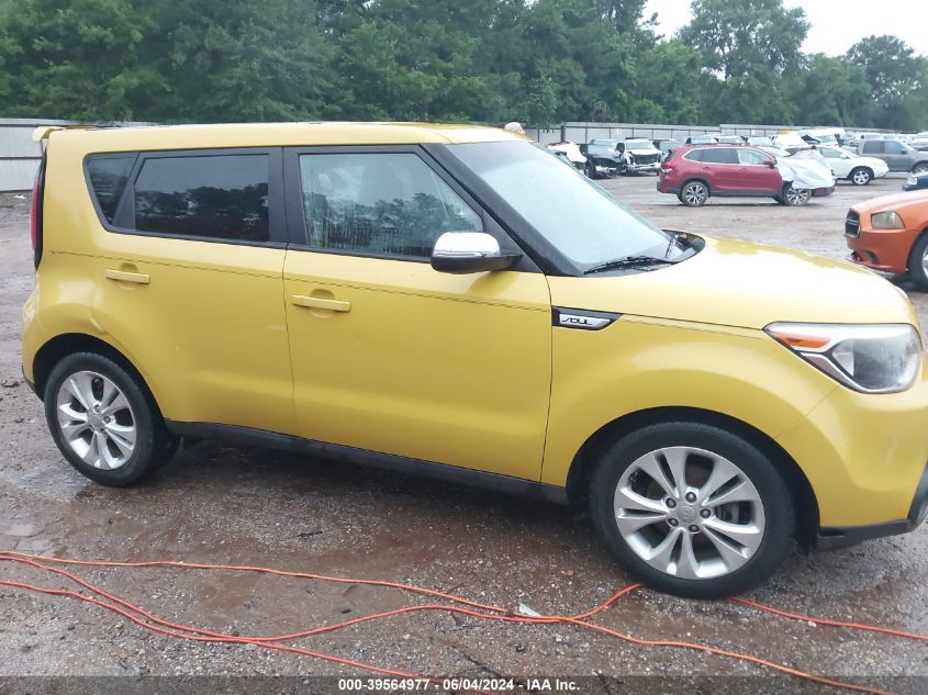 2014 Kia Soul + VIN: KNDJP3A54E7020570 Lot: 39564977