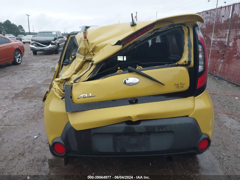 2014 Kia Soul + VIN: KNDJP3A54E7020570 Lot: 39564977