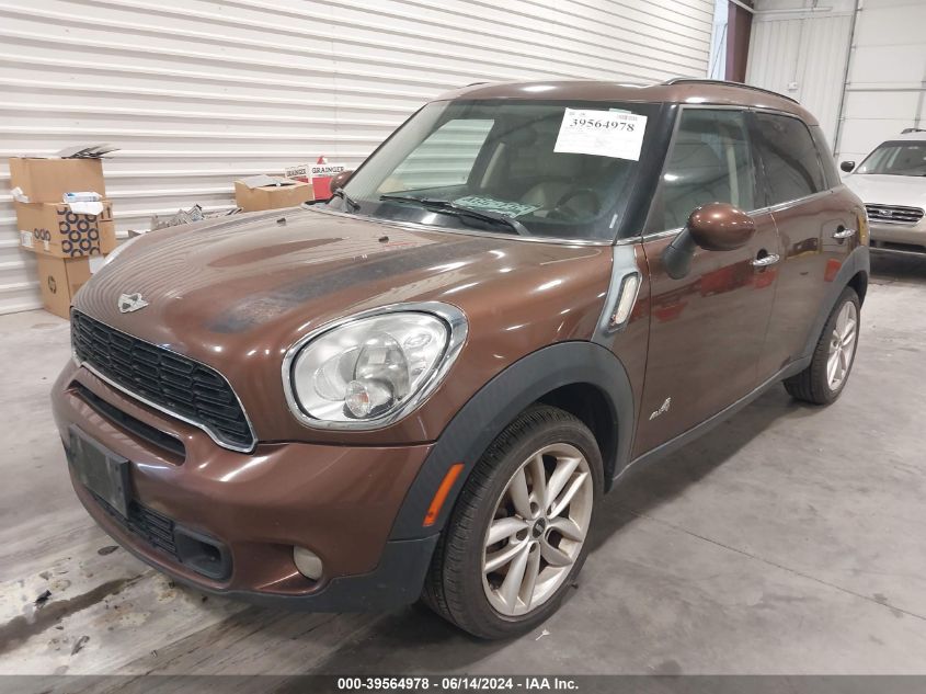 2014 Mini Countryman Cooper S VIN: WMWZC5C59EWP35502 Lot: 39564978