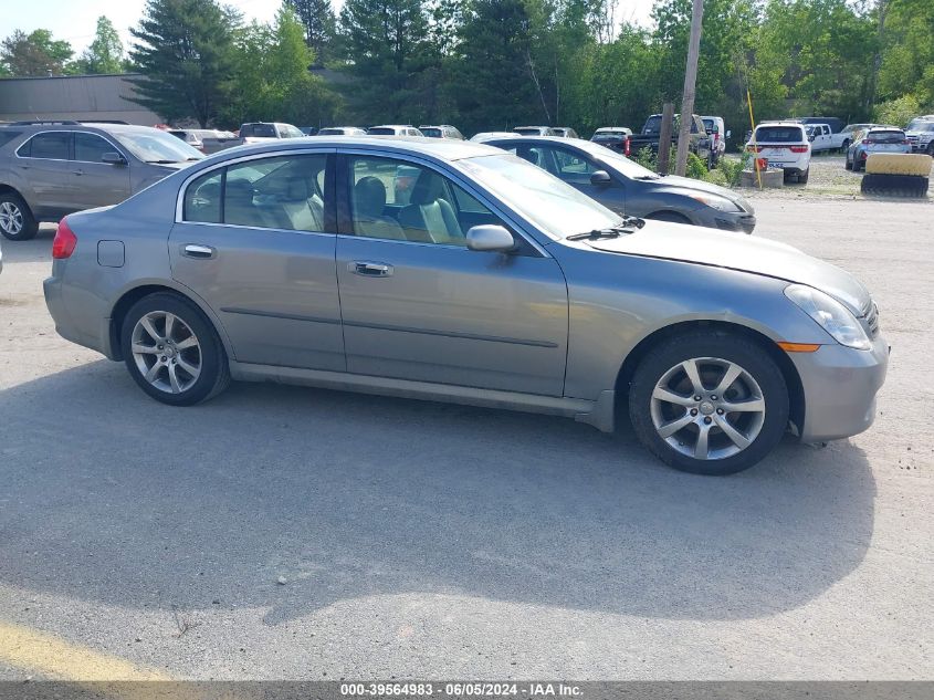 2005 Infiniti G35X VIN: JNKCV51F85M307851 Lot: 39564983