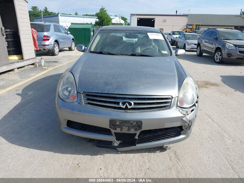 2005 Infiniti G35X VIN: JNKCV51F85M307851 Lot: 39564983