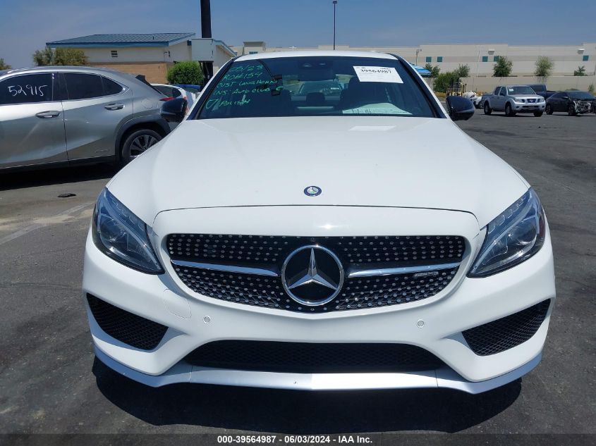 2017 Mercedes-Benz Amg C 43 4Matic VIN: 55SWF6EB9HU199499 Lot: 39564987