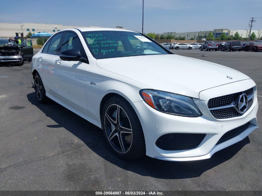 2017 Mercedes-Benz Amg C 43 4Matic VIN: 55SWF6EB9HU199499 Lot: 39564987