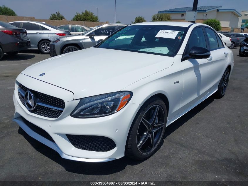 2017 Mercedes-Benz Amg C 43 4Matic VIN: 55SWF6EB9HU199499 Lot: 39564987