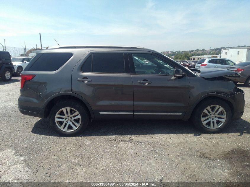 2018 Ford Explorer Xlt VIN: 1FM5K8D83JGB02878 Lot: 39564991