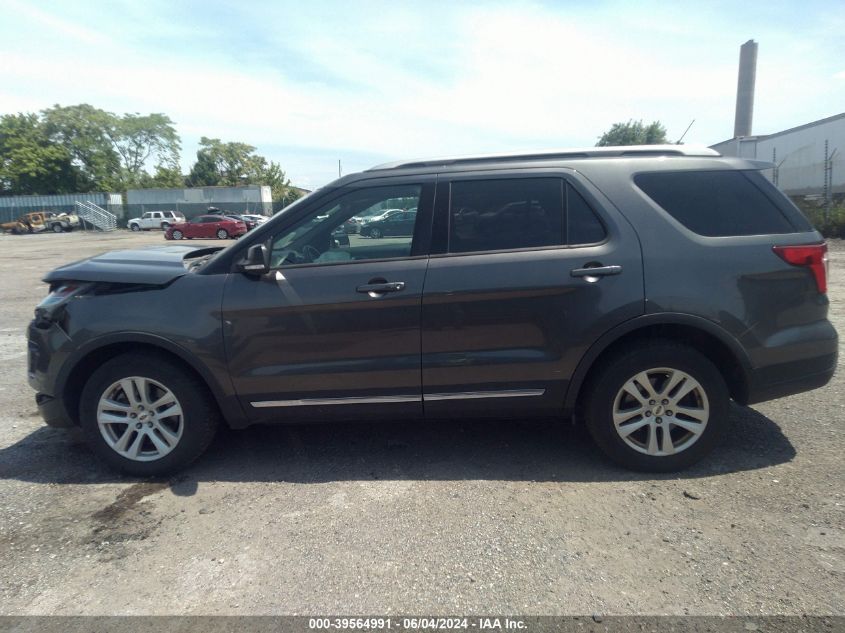 2018 Ford Explorer Xlt VIN: 1FM5K8D83JGB02878 Lot: 39564991