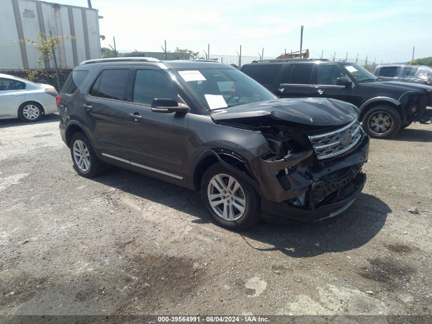 2018 Ford Explorer Xlt VIN: 1FM5K8D83JGB02878 Lot: 39564991