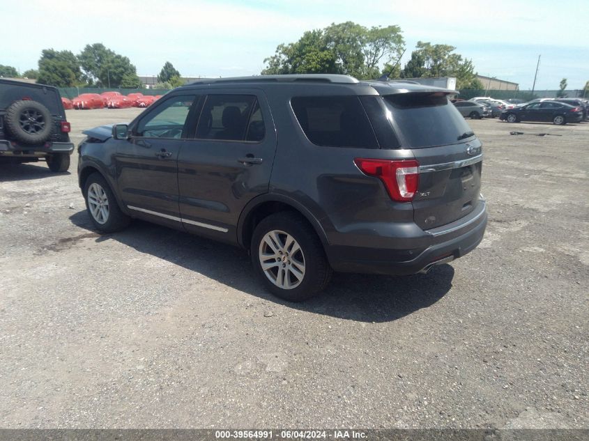 2018 Ford Explorer Xlt VIN: 1FM5K8D83JGB02878 Lot: 39564991