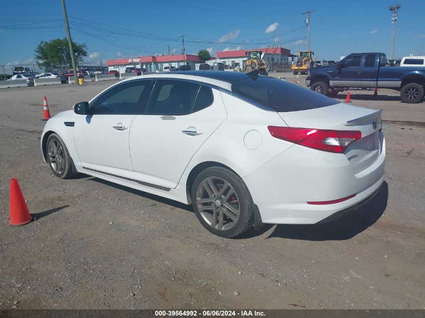 2013 Kia Optima Sx VIN: 5XXGR4A62DG104542 Lot: 39564992