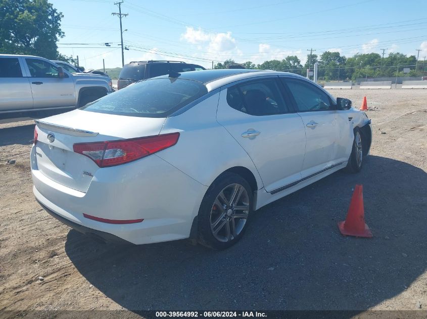 2013 Kia Optima Sx VIN: 5XXGR4A62DG104542 Lot: 39564992