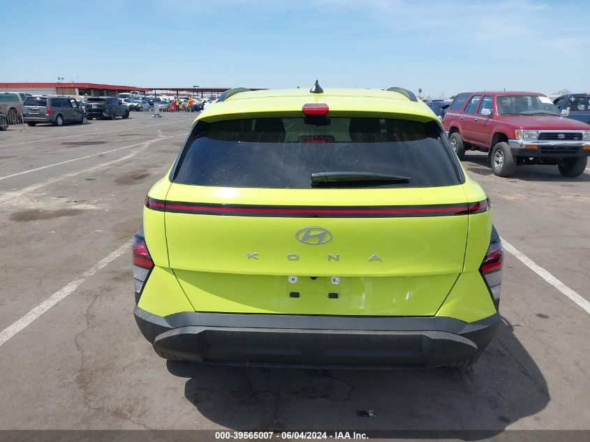 2024 Hyundai Kona Sel VIN: KM8HB3AB7RU078887 Lot: 39565007