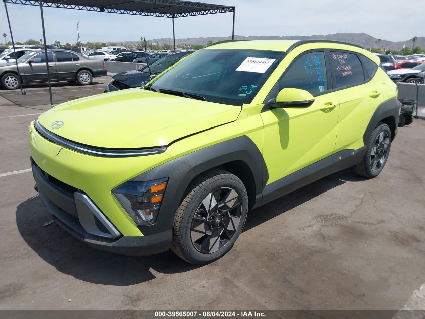 2024 Hyundai Kona Sel VIN: KM8HB3AB7RU078887 Lot: 39565007