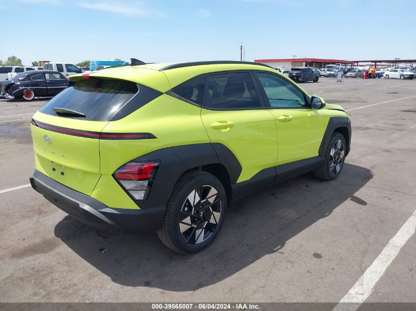 2024 Hyundai Kona Sel VIN: KM8HB3AB7RU078887 Lot: 39565007