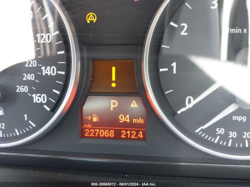 2007 BMW 328Xi Xi VIN: WBAVC93527KX53677 Lot: 39565012