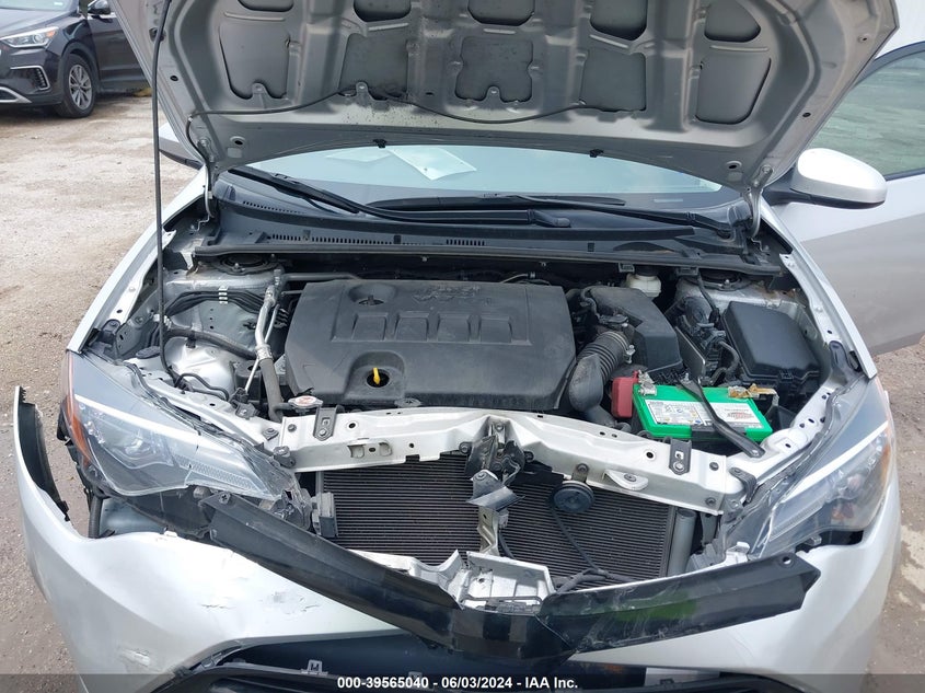 2017 Toyota Corolla Le VIN: 5YFBURHE7HP719135 Lot: 39565040