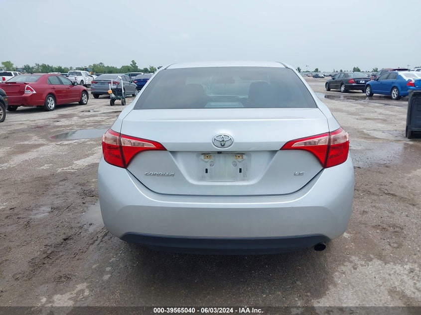 2017 Toyota Corolla Le VIN: 5YFBURHE7HP719135 Lot: 39565040