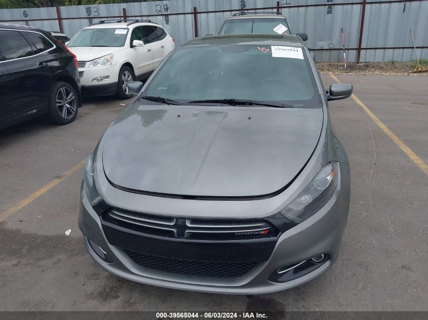 2013 Dodge Dart Rallye VIN: 1C3CDFBH3DD178995 Lot: 39565044