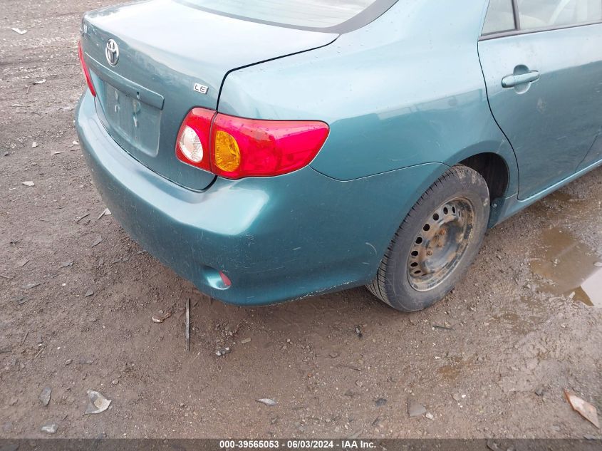 2009 Toyota Corolla Le VIN: 2T1BU40E79C046248 Lot: 39565053