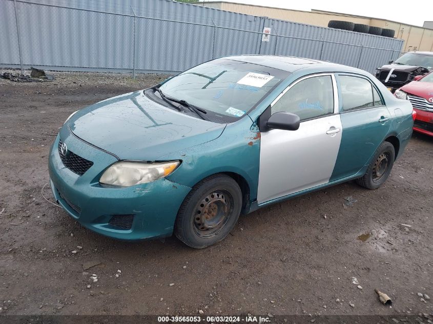 2009 Toyota Corolla Le VIN: 2T1BU40E79C046248 Lot: 39565053