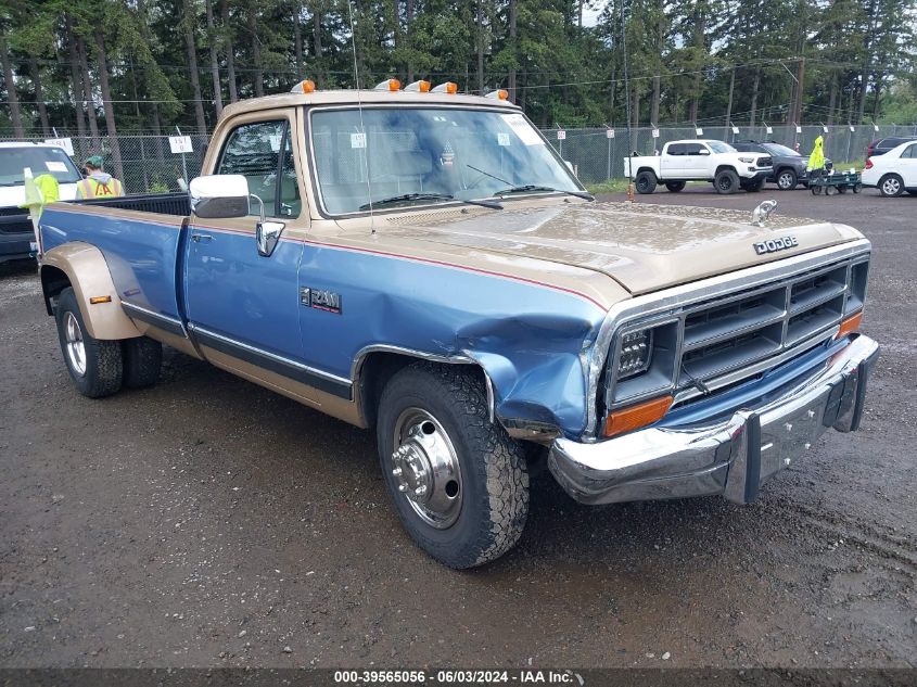 1990 Dodge D-Series D300/D350 VIN: 1B7ME3682LS640477 Lot: 39565056