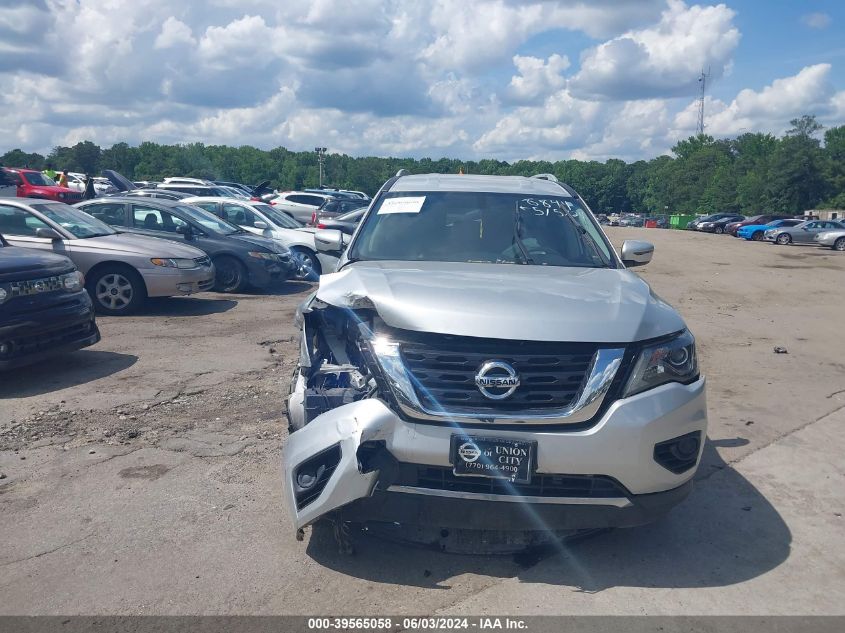 2018 Nissan Pathfinder S VIN: 5N1DR2MN3JC678844 Lot: 39565058